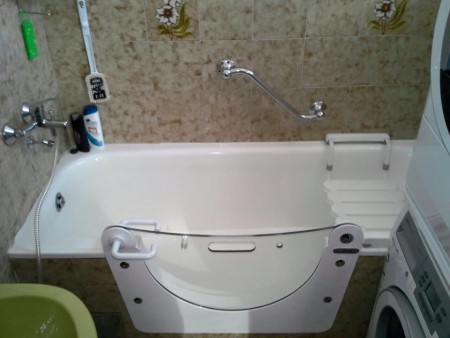 Badewannentür